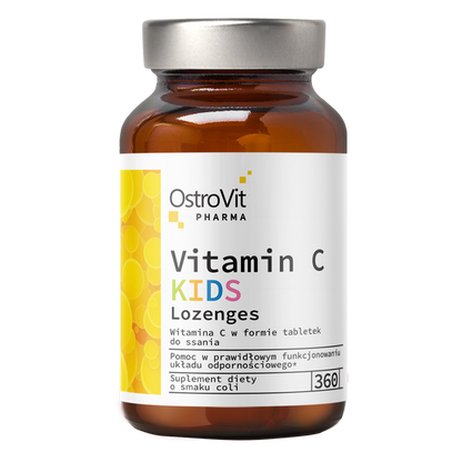 Ostrovit Pharma C-vitamiini pastillid lastele 360 ​​tabletti, Cola