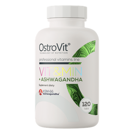 OstroVit VIT&MIN + Ashwagandha 120 tabs