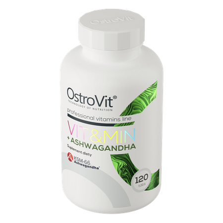 OstroVit VIT&MIN + Ashwagandha 120 tabs