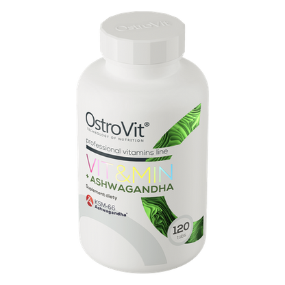 OstroVit VIT&MIN + Ashwagandha 120 tabs