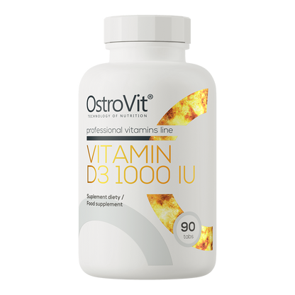 OstroVit Vitamin D3 1000 IU 90 tabs