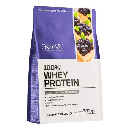 100% Whey Protein 700 g blueberry cheesecake